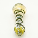 FUMED TWIST SWIRL HAND PIPE