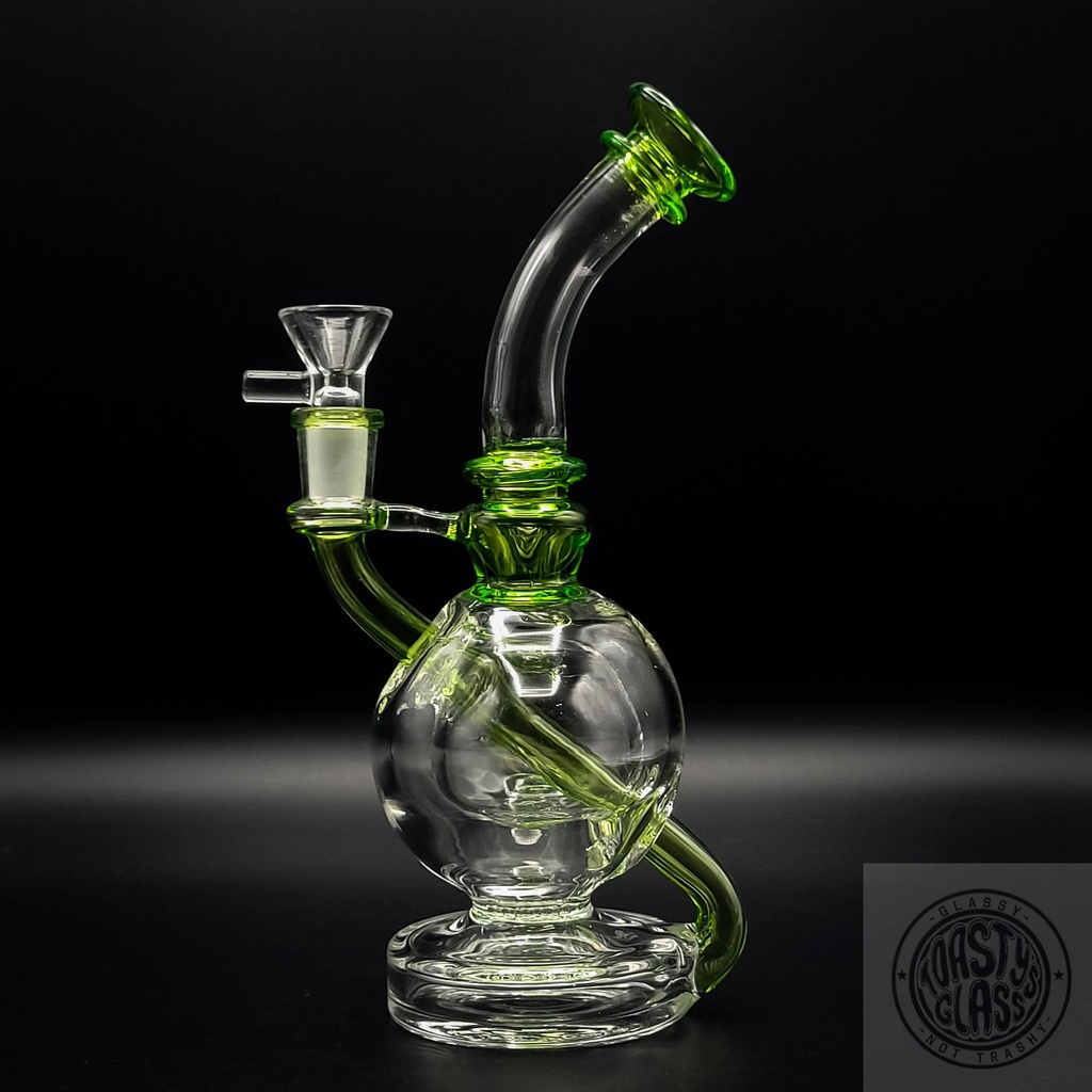 GREEN SPHERE BONG