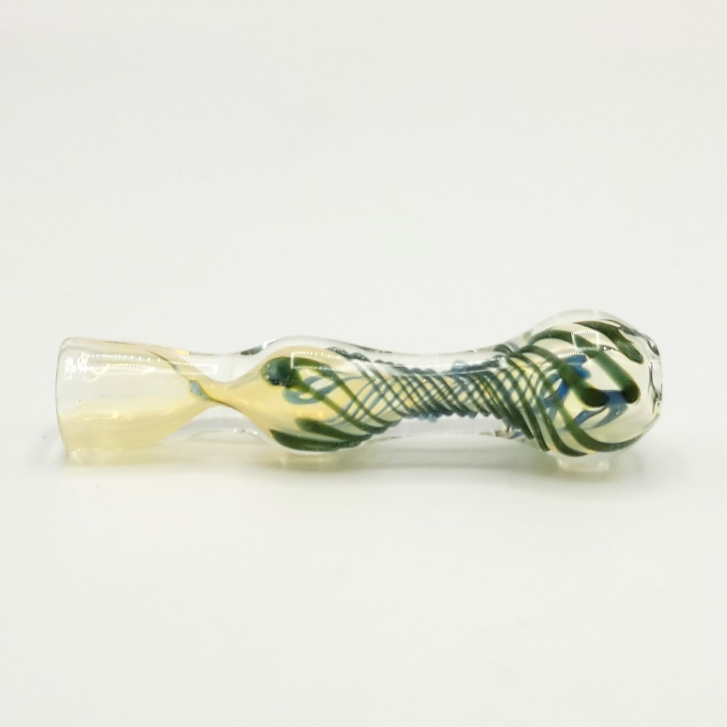 SPIRAL GOLD FUMED CHILLUM