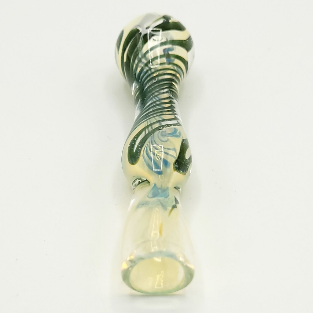 SPIRAL GOLD FUMED CHILLUM