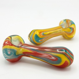 [TGP232] SPIRAL FUMED 4" HAND PIPE